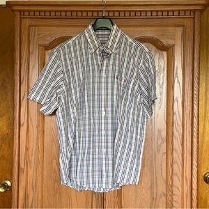 Men's Plaid Short Sleeve Shirt